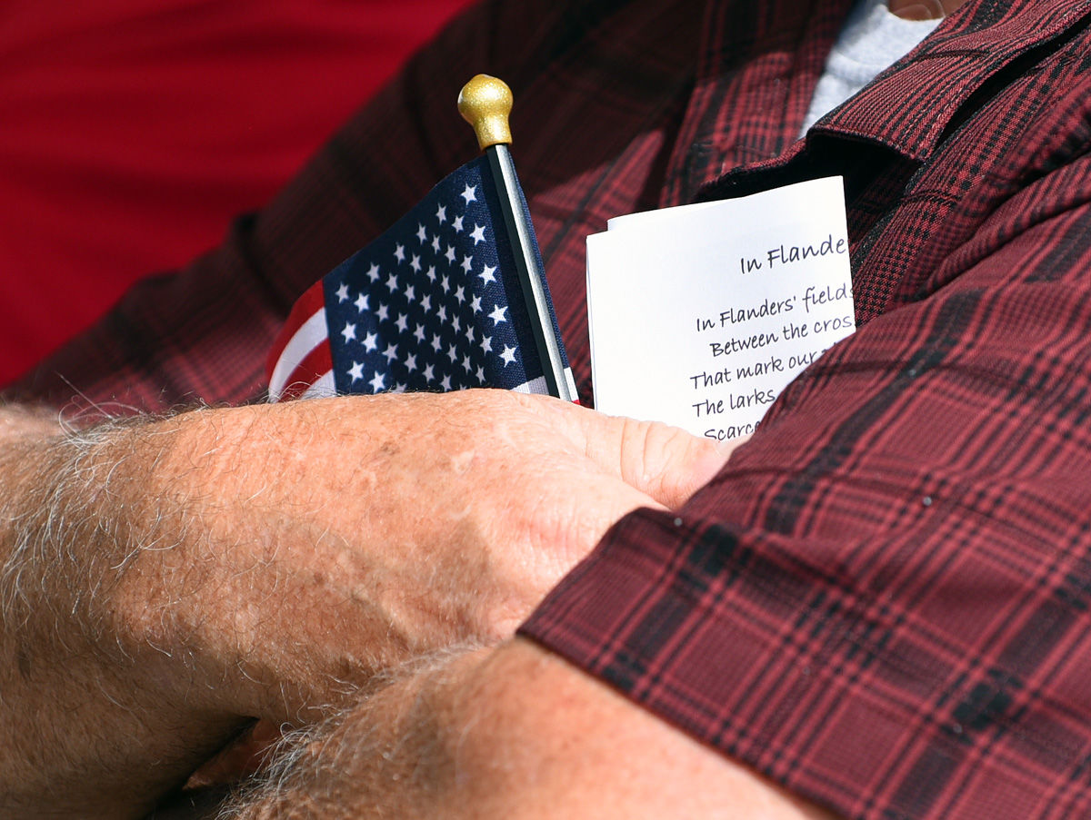 Veterans Day ceremony at VFW Post #3073